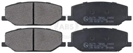 Фото 1 — Колодки гальмівні (передні) Suzuki Jimni 98- A.B.S. (36179) Фото Колодки гальмівні (передні) Suzuki Jimni 98- A.B.S. (36179) зображення 1