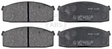 Гальмiвнi колодки дисковi A.B.S. 36484 Купити в Україні