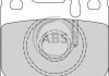 Гальмівні колодки, дискове гальмо (набір) - A.B.S. 364982 (0024200120, 0024200999, A0024200120)