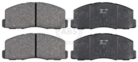 Колодки гальмівні (передні) Mitsubishi Galant/Lancer -92 A.B.S. 36508 Купити в Україні