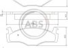 Тормозные колодки, дисковый тормоз.) - A.B.S. 36536 (171698151F, 191698151, 191698151C)