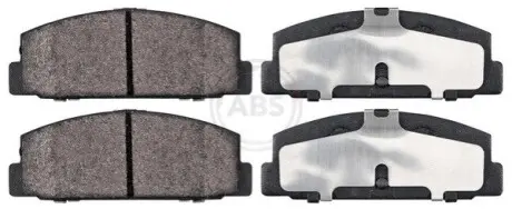 Тормозные колодки задние MAZDA 626 97-/ MAZDA 6 02- A.B.S. 36571