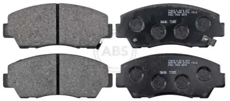 Тормозные колодки, дисковый тормоз.) A.B.S. 36606