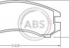 Гальмівні колодки, дискове гальмо (набір) A.B.S. 36611 (фото 1)