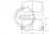 Тормозные колодки, дисковый тормоз.) A.B.S. 36627 (фото 1)