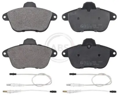 Фото Гальмівні колодки, дискове гальмо (набір) A.B.S. (366701) зображення 1