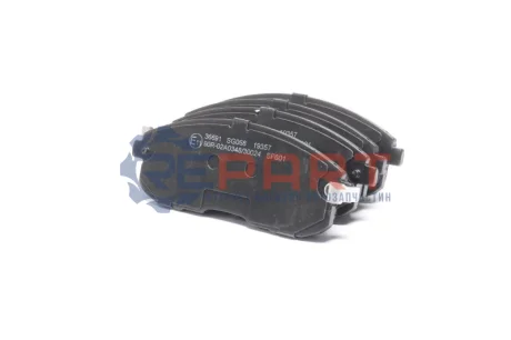 Колодки гальмівні (передні) Nissan Juke/ Pulsar/ Tiida 07- (Sumitomo) A.B.S. 36691 Купити в Україні