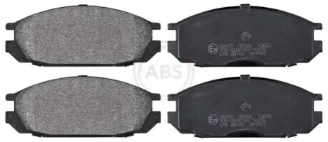 Тормозные колодки, дисковое тормоз (набор) A.B.S. 36693