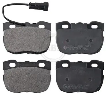 Фото 1 — Тормозные колодки, дисковый тормоз.) A.B.S. (366961) Фото Тормозные колодки, дисковый тормоз.) A.B.S. (366961) изображение 1