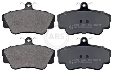 Тормозные колодки, дисковый тормоз.) A.B.S. 36703
