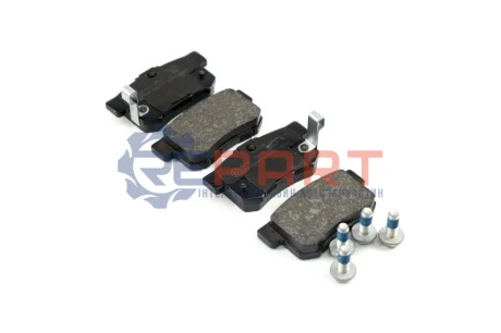 Фото Колодки гальмівні (задні) Honda Accord /Civic/CR-V 90- (Akebono) замінено на 0986494358 A.B.S. (36712) зображення 1