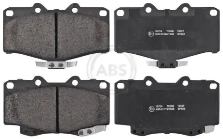 Тормозные колодки, дисковый тормоз.) A.B.S. 36724 Купить в Украине