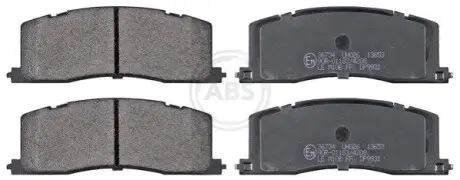Гальмівні колодки, дискове гальмо (набір) A.B.S. 36734