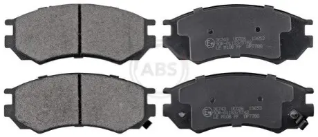 Гальмiвнi колодки дисковi A.B.S. 36743 Купити в Україні