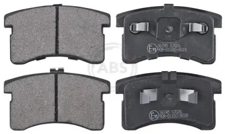 Тормозные колодки, дисковый тормоз.) A.B.S. 36745