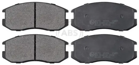 Фото Комплект гальмівних колодок (передніх) Daihatsu Terios/Mitsubishi Colt/Lancer 1.3-1.6/1.8-2.0D 89- A.B.S. (36772) зображення 1