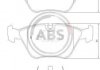 Тормозные колодки, дисковый тормоз.) A.B.S. 36807 (фото 1)