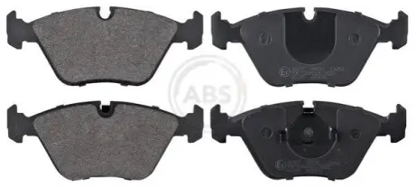 Гальмівні колодки, дискове гальмо (набір) A.B.S. 36807