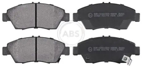 Фото Тормозные колодки, дисковый тормоз.) A.B.S. (36831) изображение 1