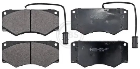 Тормозные колодки, дисковый тормоз.) A.B.S. 36842