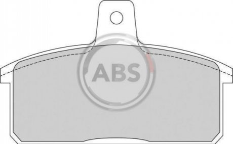 Тормозные колодки, дисковый тормоз.) A.B.S. 36851 (фото 1)