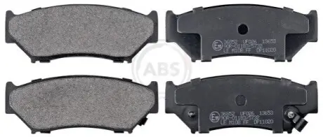 Тормозные колодки, дисковый тормоз.) A.B.S. 36852 Купить в Украине