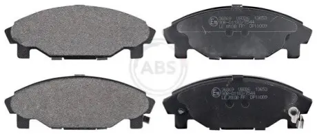 Гальмівні колодки, дискове гальмо (набір) A.B.S. 36869