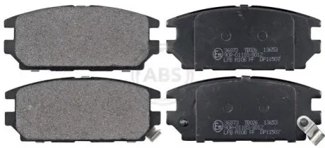 Тормозные колодки, дисковый тормоз.) A.B.S. 36873
