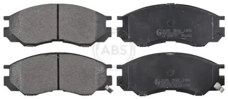Фото Колодки гальмівні (передні) Mitsubishi L200/L400 90-07 (Akebono) A.B.S. (36925) зображення 1
