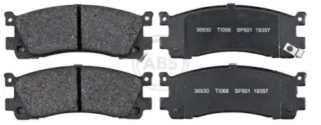 Фото 1 — Тормозные колодки, дисковый тормоз.) A.B.S. (36930) Фото Тормозные колодки, дисковый тормоз.) A.B.S. (36930) изображение 1