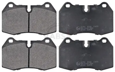 Колодки гальмівні (передні) BMW 7 (E38) 94-01/8 (E31) 90-99 (Brembo) A.B.S. 36958 Купити в Україні