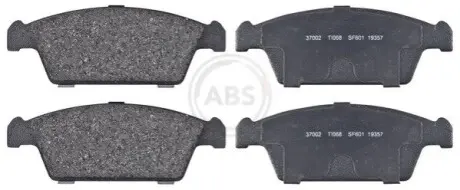 Тормозные колодки, дисковый тормоз.) A.B.S. 37002