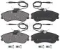 Фото Колодки гальмівні (передні) Citroen Berlingo 96-11/Xsara/Peugeot 306 93-05/Partner 96-15 (+датчики) A.B.S. (37016) зображення 1