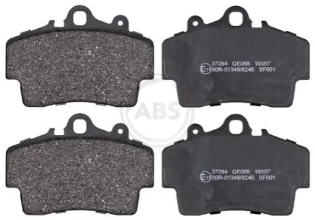 Тормозные колодки, дисковый тормоз.) A.B.S. 37094