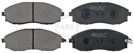 Фото Гальмівні колодки, дискове гальмо (набір) A.B.S. (37130) зображення 1