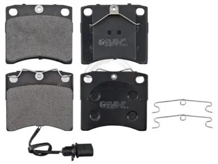 Фото Колодки гальмівні (передні) VW T4 90-03 (+датчик) A.B.S. (37144) зображення 1