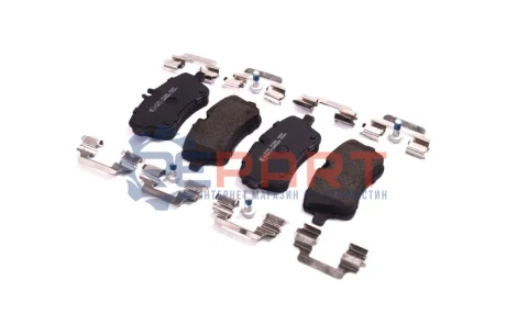 Колодки гальмівні (передні) MB C-class (W203/CL203/S203) 00-11 (Lucas) A.B.S. 37165 Купити в Україні