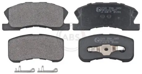 Гальмівні колодки, дискове гальмо (набір) A.B.S. 37169