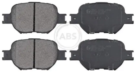 Колодки гальмівні (передні) Toyota Corolla 01-07/Celica 99-05 A.B.S. 37223 Купити в Україні