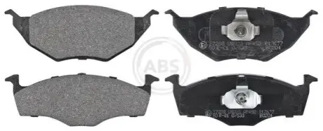 Гальмівні колодки, дискове гальмо (набір) A.B.S. 37238