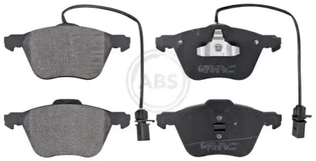 Колодки гальмівні (передні) Ford Galaxy 00-06/VW Sharan 95-10 (+датчики) A.B.S. 37240 Купити в Україні
