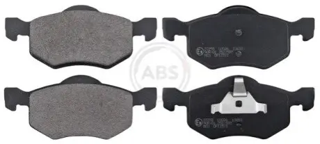 Тормозные колодки, дисковый тормоз.) A.B.S. 37255 Купить в Украине