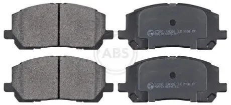 Тормозные колодки Lexus ES300,Toyota Avensis,Camry,Carina A.B.S. 37260