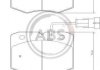 Тормозные колодки, дисковый тормоз.) A.B.S. 37265 (фото 1)