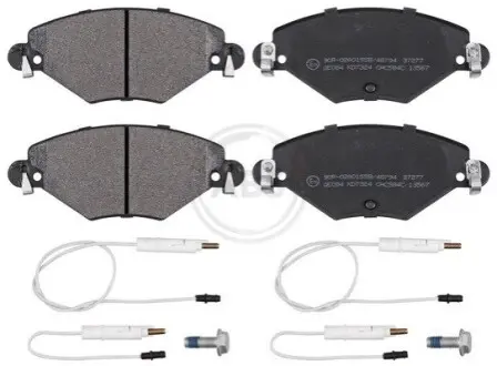 Фото 1 — Колодки гальмівні (передні) Citroen C5 01- (Bosch) (з датчиком) A.B.S. (37277) Фото Колодки гальмівні (передні) Citroen C5 01- (Bosch) (з датчиком) A.B.S. (37277) зображення 1