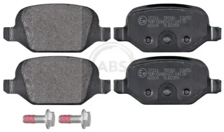 Фото 1 — Гальмівні колодки, дискове гальмо (набір) A.B.S. (37311) Фото Гальмівні колодки, дискове гальмо (набір) A.B.S. (37311) зображення 1