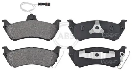Тормозные колодки, дисковый тормоз.) A.B.S. 37322 Купить в Украине