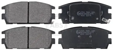 Колодки гальмівні (задні) Hyundai Terracan 01-06 A.B.S. 37324 Купити в Україні