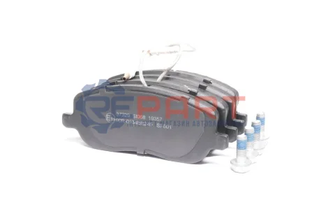 Колодки гальмівні (передні) Citroen C8 02-/Jumpy/Fiat Scudo/Peugeot Expert 95-06/807 02- (+датчики) A.B.S. 37329 Купити в Україні