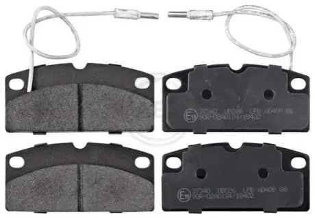 Тормозные колодки, дисковый тормоз.) A.B.S. 37340